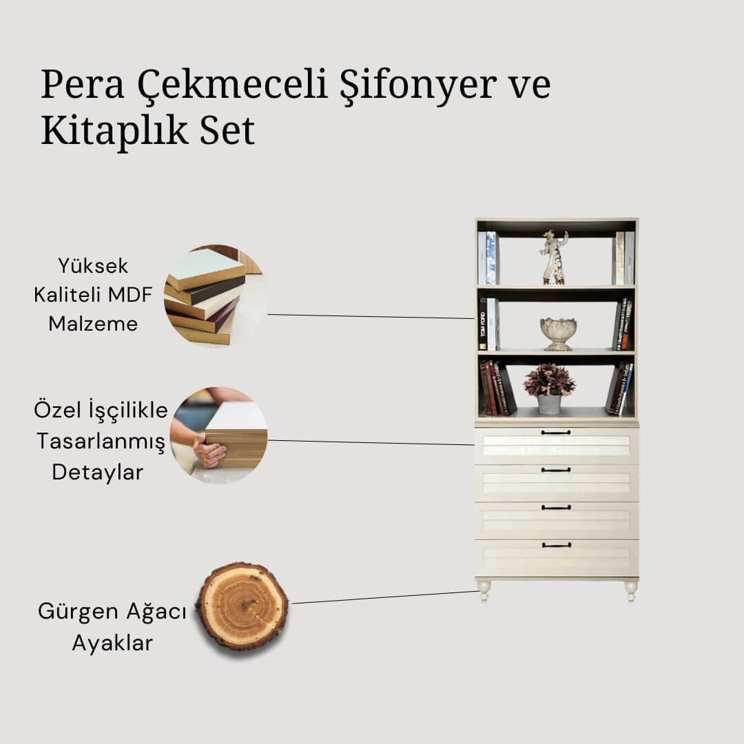 pera-cekmeceli-sifonyer-ve-kitaplik-set