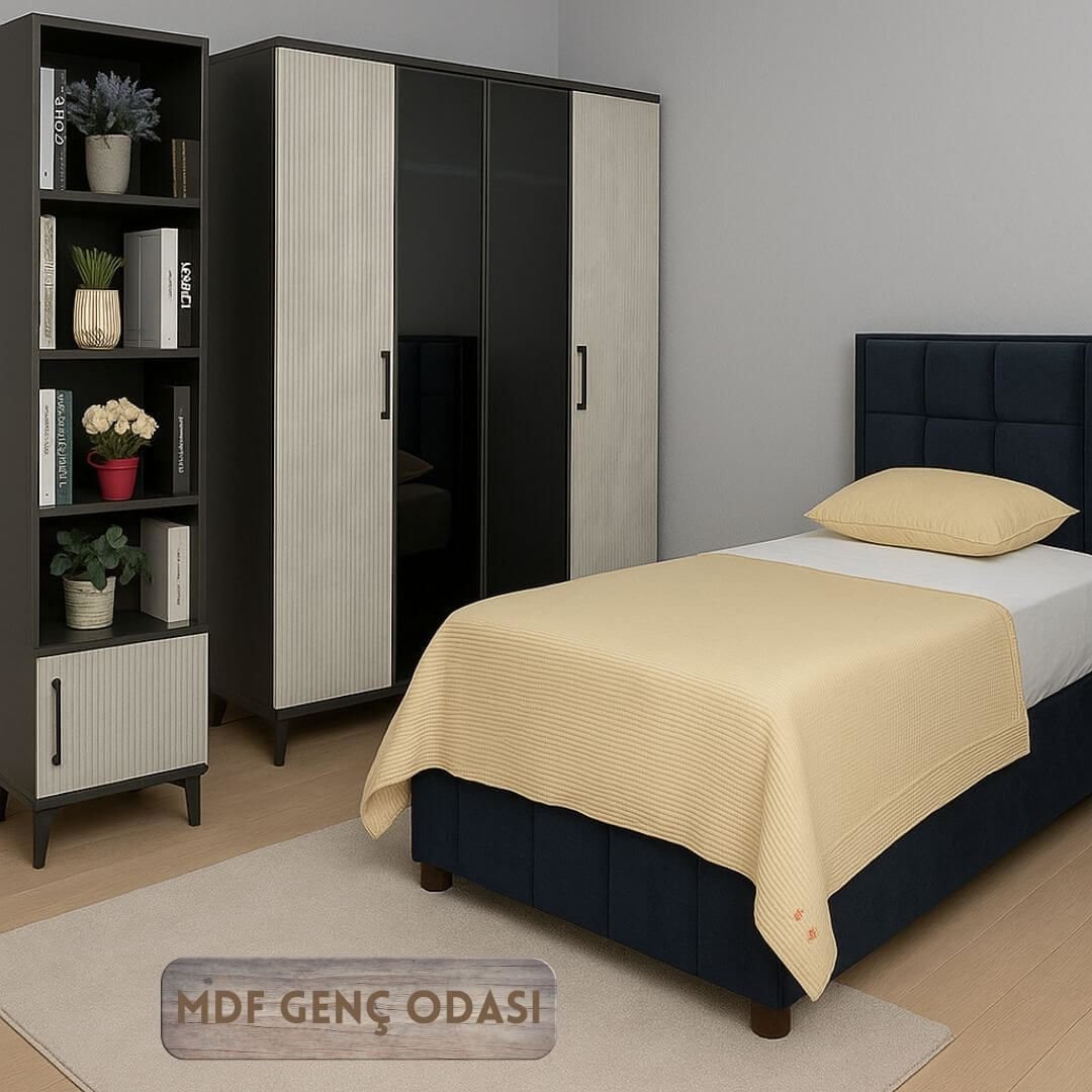 MDF Genç Odası- Uzun Ömürlü, Şık ve Kaliteli 