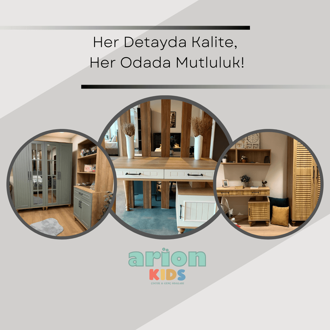 Çocuk Odası Dekorasyonu: Arion Kids ile Kalite ve Konfor