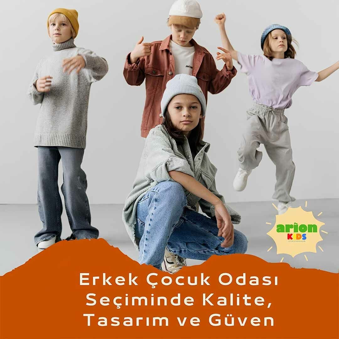 Erkek Çocuk Odası Seçiminde Kalite, Tasarım ve Güven