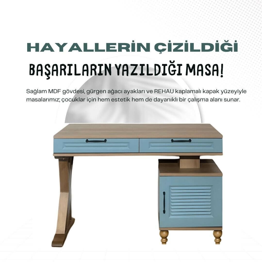 Çocuk Çalışma Masası Modelleri: Hem Şık Hem Fonksiyonel