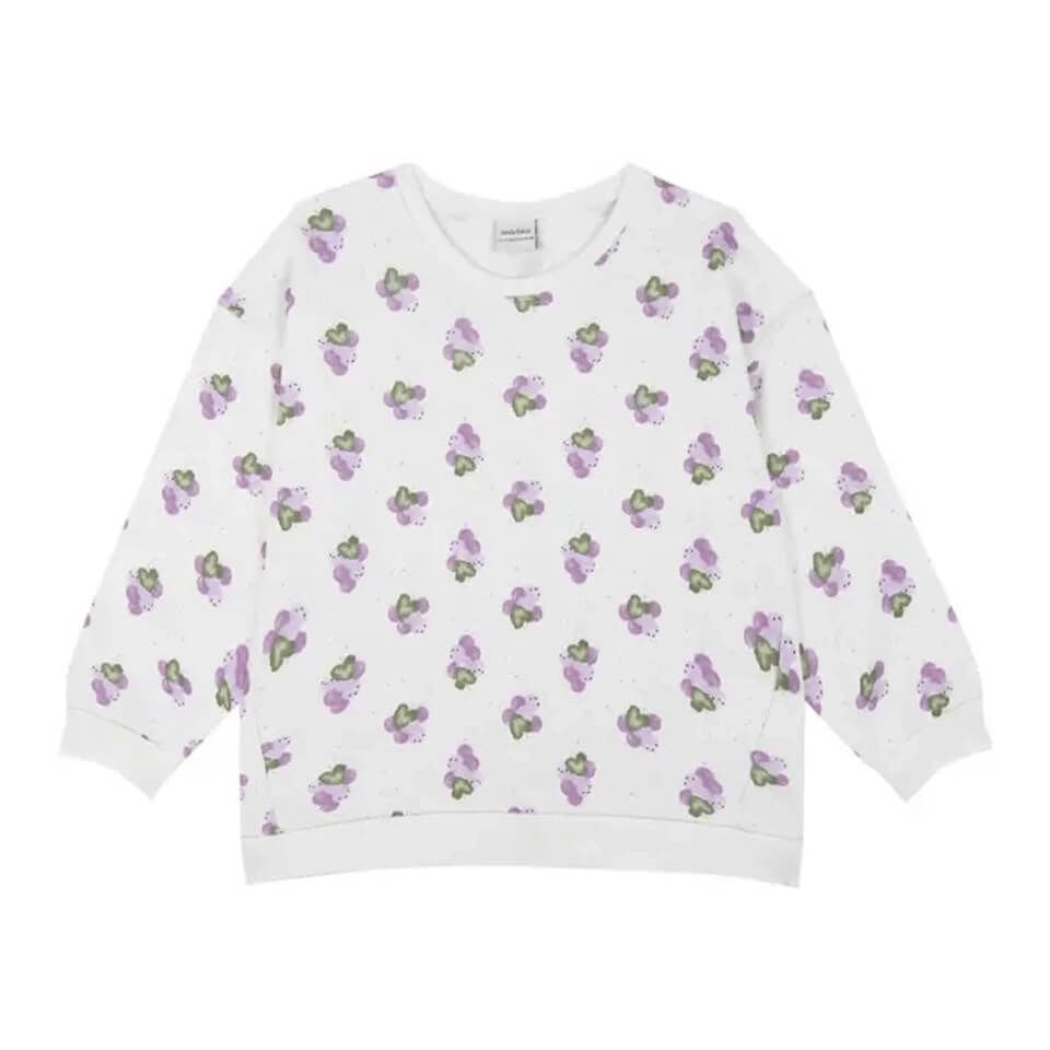 Üzüm Sezonu Desenli Taytlı Takım | Rahat ve Şık Çocuk Kombini