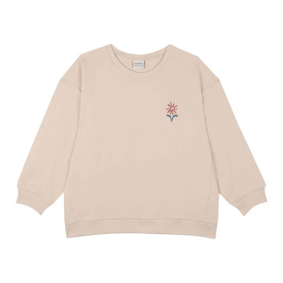 Yaz Buketi Desenli Eşofman Takımı – Bej | Rahat ve Şık Günlük Kombin