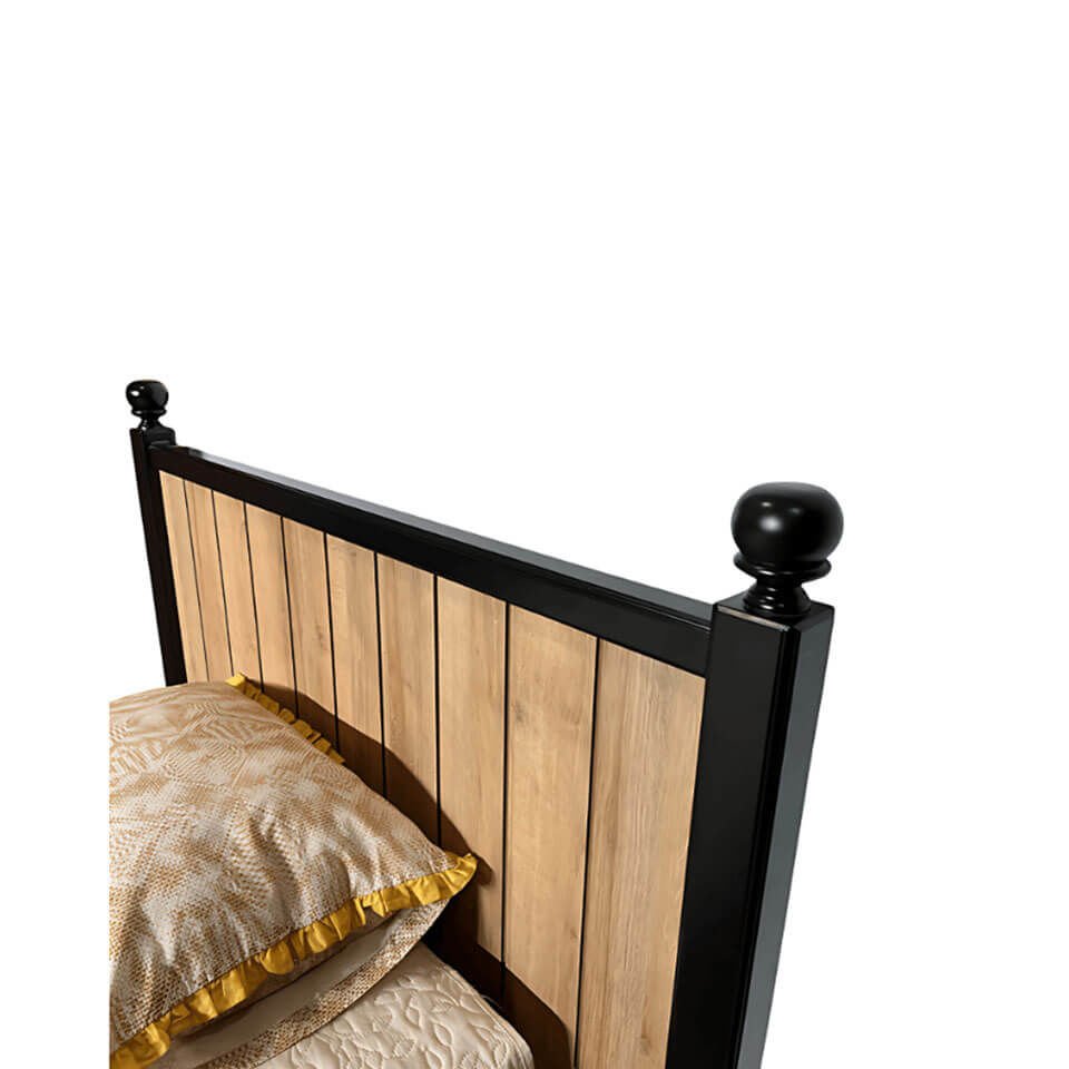 Alin Wood Baza Başlık Set 120*200