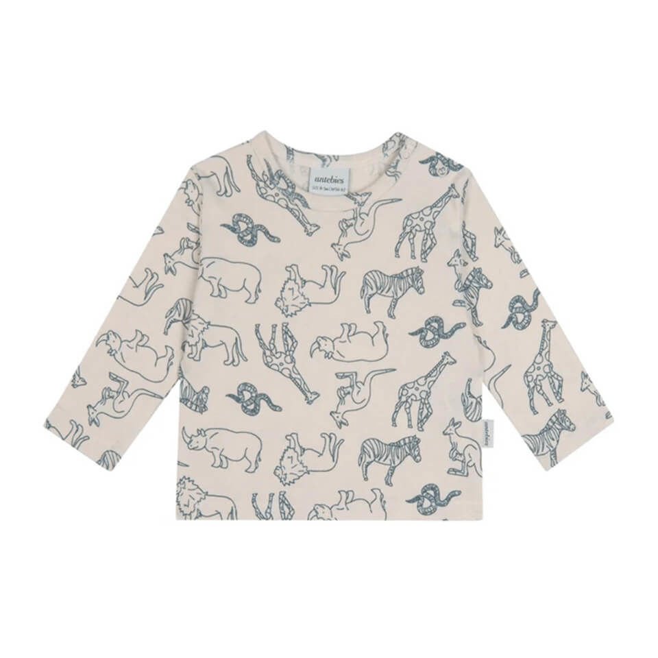 Hayvanlar Alemi Uzun Kollu Set | Eğlenceli ve Rahat Çocuk Kombini