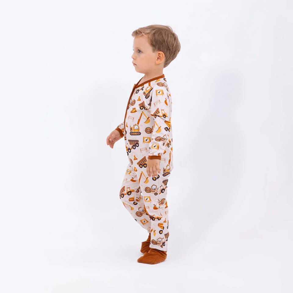 1.0 TOG Trucky Zee-Suit Uyku Tulumu | Konforlu ve Özel Kumaşlı Bebek Tulumu