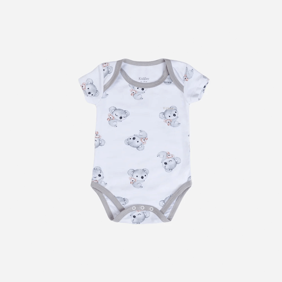 Koala Body Kışlık Body Suit – Gri | Sıcak, Rahat ve Dayanıklı Tasarım