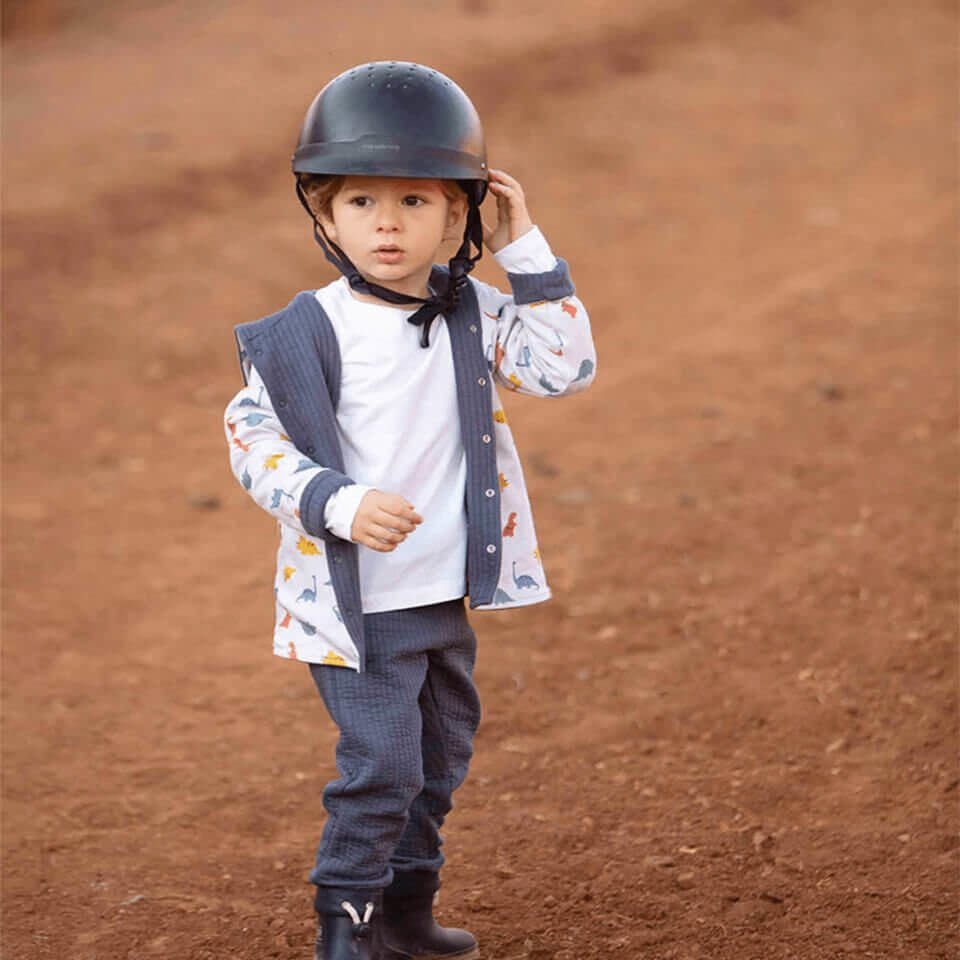 Lacivert Renk Kapitone Pantolon | Hafif, Konforlu ve Modern Model