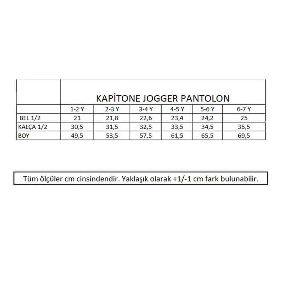 Kapitone Lacivert Pantolon