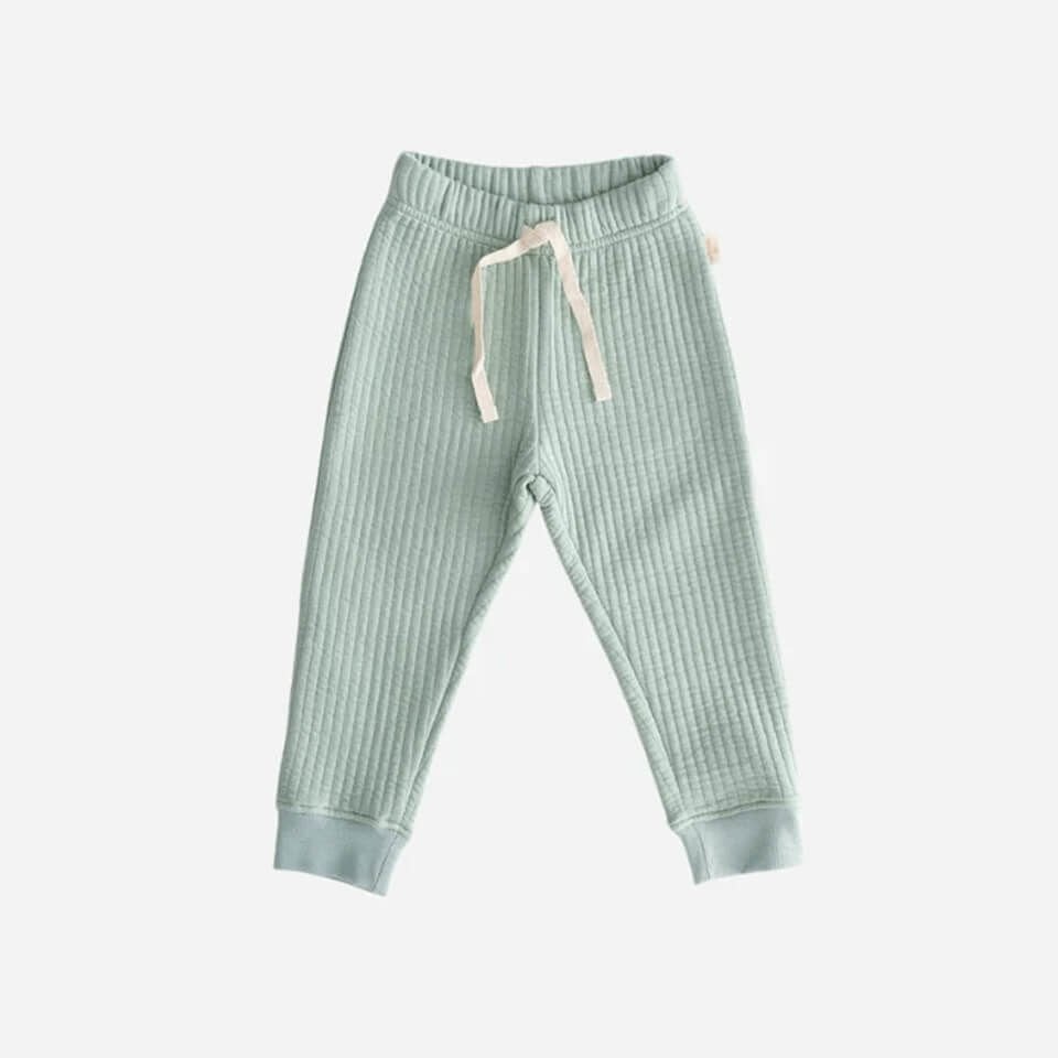 Kapitone Pantolon – Mint | Nefes Alan Kumaş ve Fonksiyonel Kesim