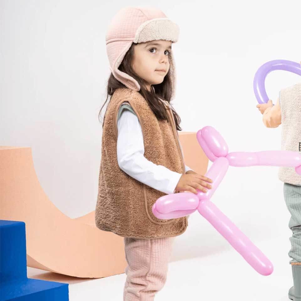 Peluş Yelek – Karamel | Yumuşak Kumaş ve Günlük Kullanıma Uygun