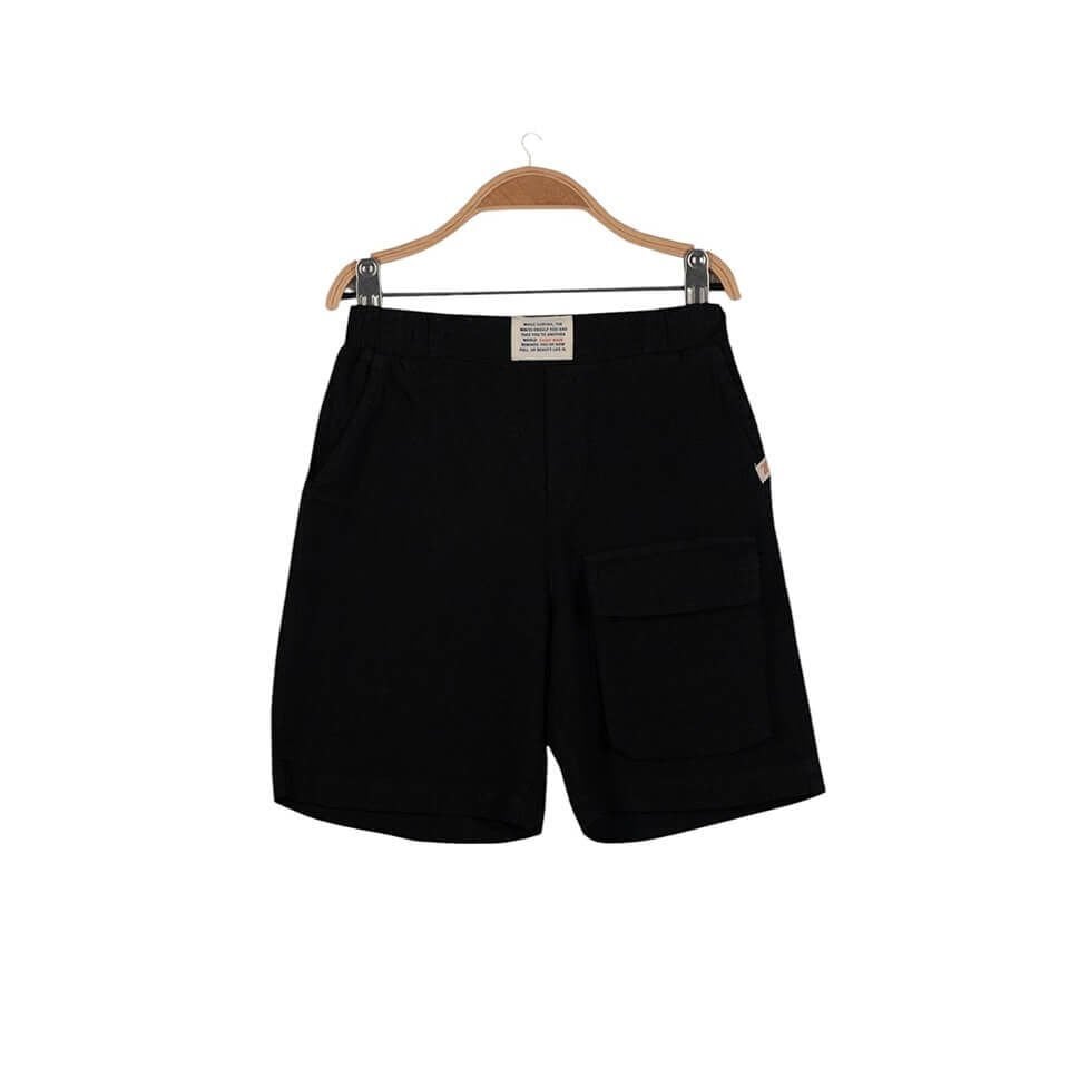 Kargo Cepli Kısa Şort | Lacivert Renk | Günlük ve Aktif Kullanım İçin