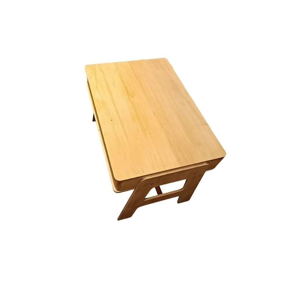 Doğal Kavak Kontrplak Çalışma Masası | Çocuklara Özel Sağlam ve Şık Model