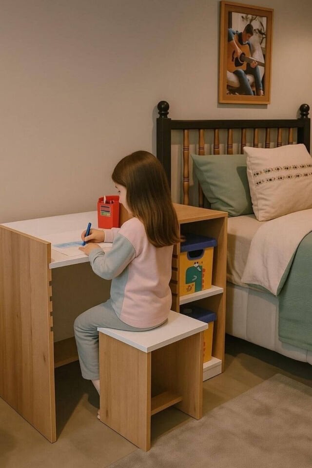 Arion Ayarlanabilir Çalışma Masası | %100 MDF | Ergonomik ve Modern Tasarım