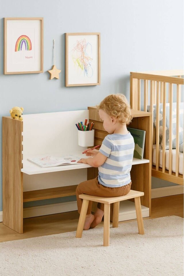 Arion Ayarlanabilir Çalışma Masası | %100 MDF | Ergonomik ve Modern Tasarım