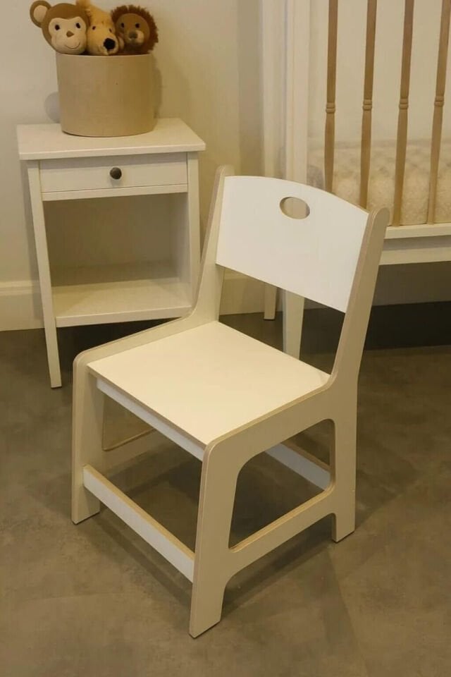 Çocuk Aktivite Masası Sandalyesi | MDF Gövde | Yüksek Kalite ve Ergonomi