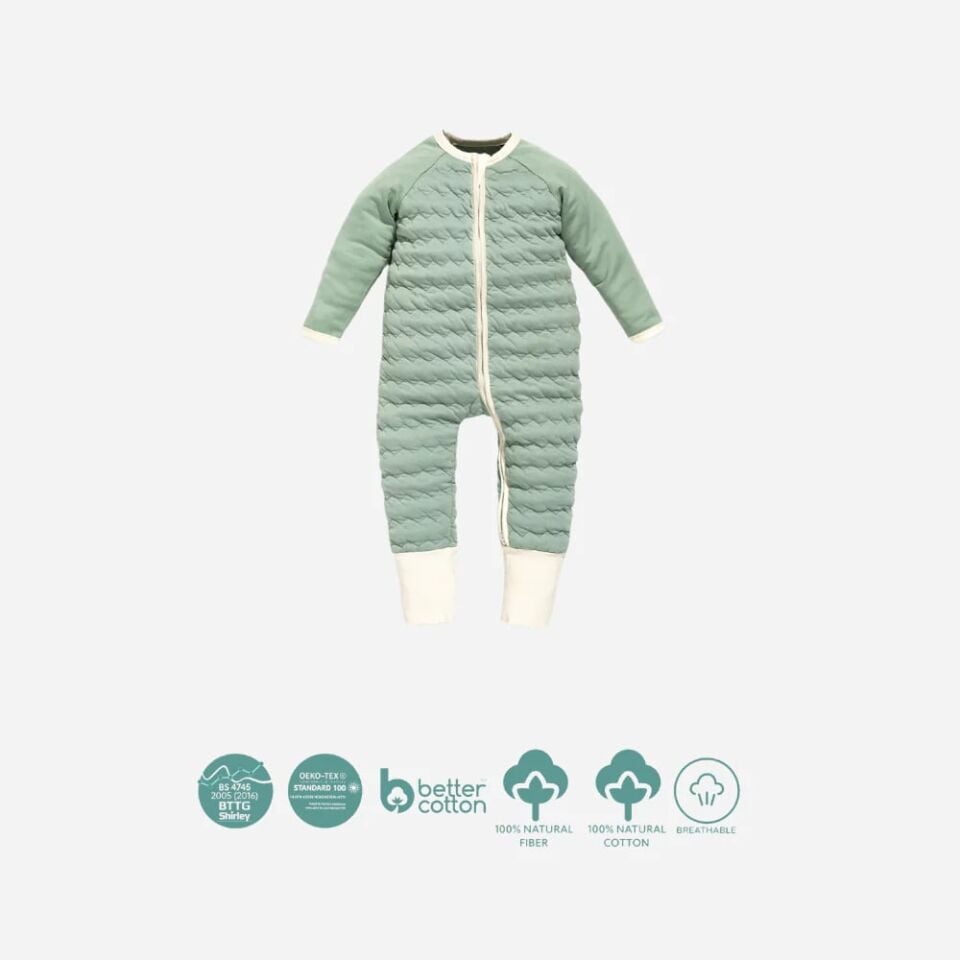 KidZee 1.5 TOG Sage Zee Uyku Tulumu: Tatlı Rüyaların ve Konforlu Günlerin Sırrı