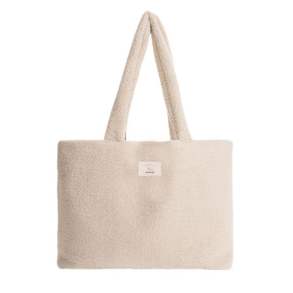 Minimal Peluş Anne-Bebek Bakım Çantası