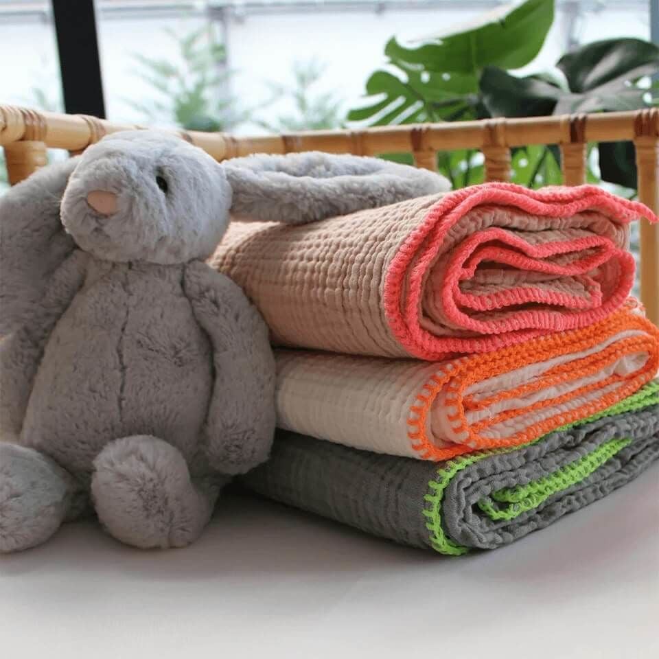 Marshmallow Müslin Battaniye | Yumuşak, Nefes Alan ve Hafif Tasarım