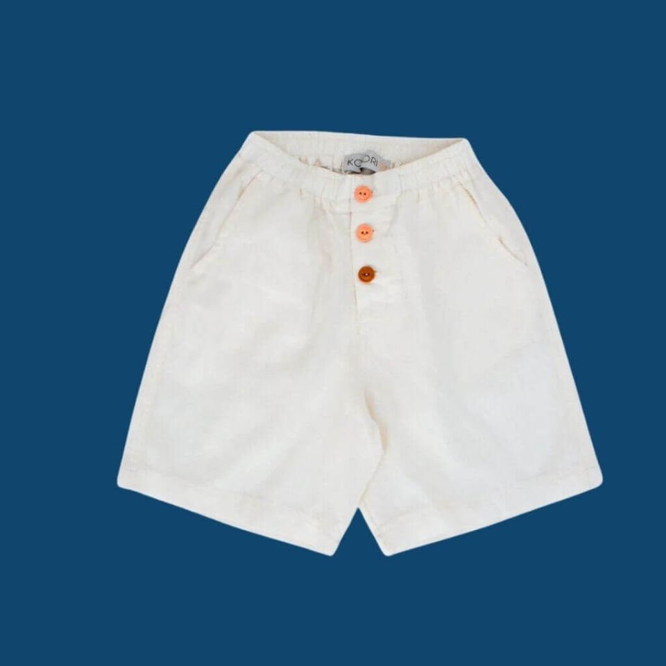 Unisex Şort - %70 Keten-%30 Pamuk