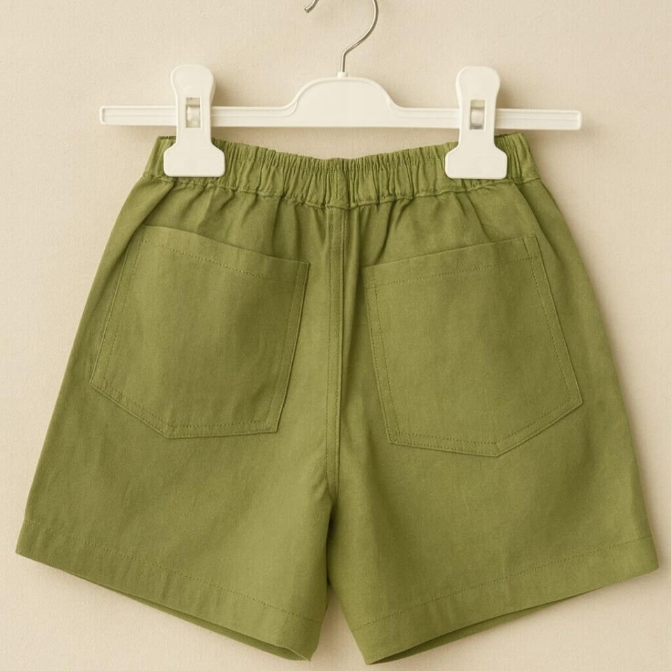 Unisex Şort - %70 Keten-%30 Pamuk