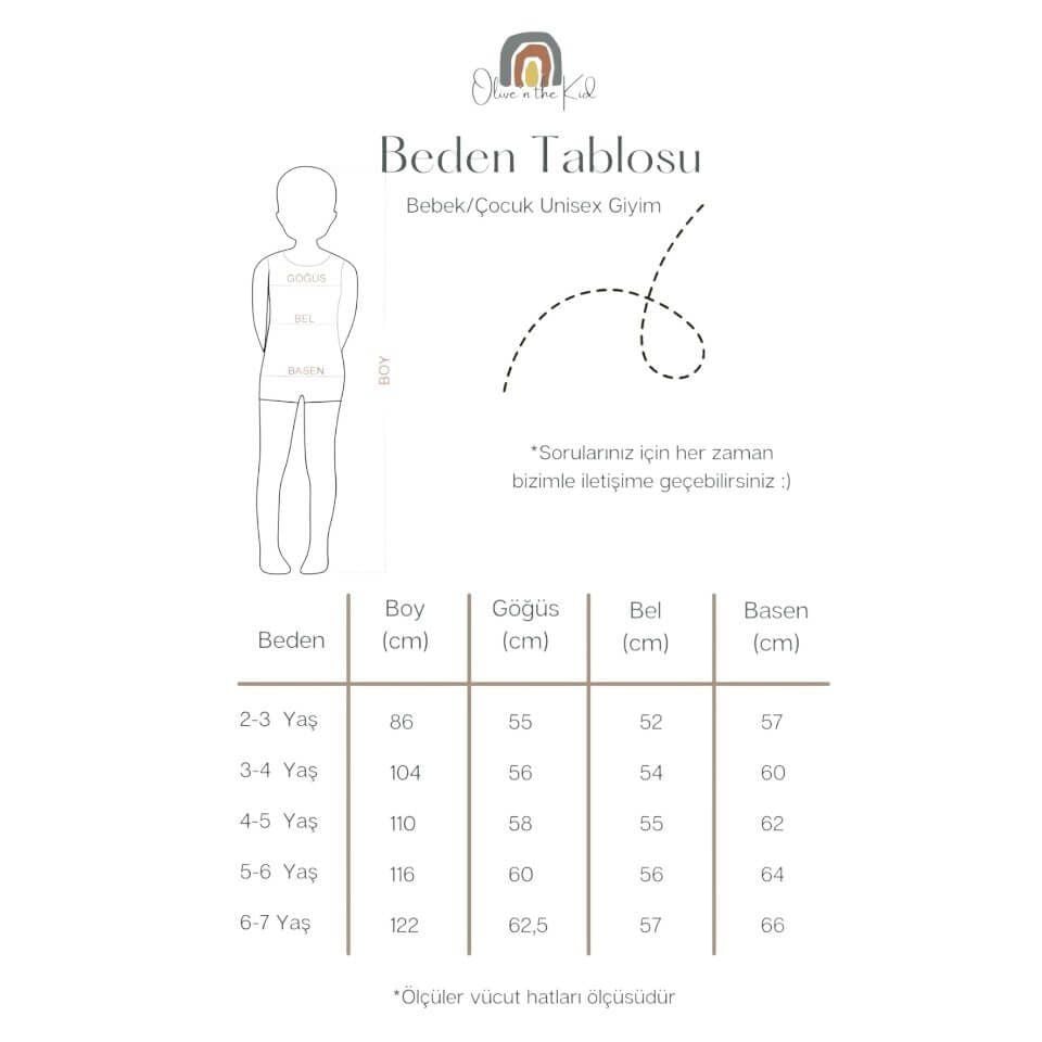 Unisex V Yaka Paça Lastikli Keten Salopet – Naturel | Rahat ve Modern Tasarım