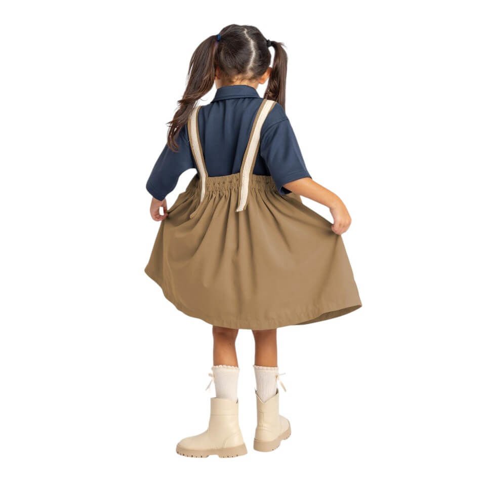 Pileli Tencel Jile – Kahverengi | Zarif ve Rahat Günlük Tasarım