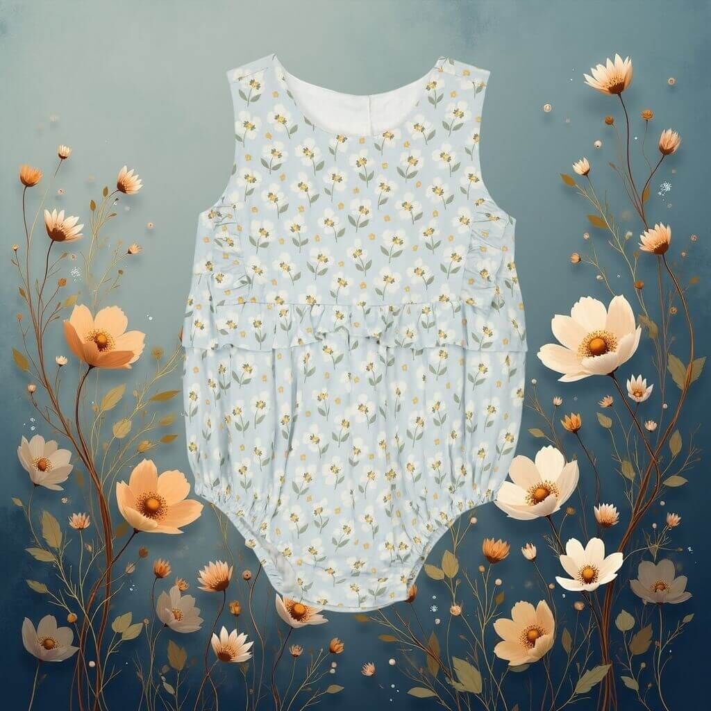 Kokori Kids İlia Bebek Tulum | Doğal, Yumuşak ve Şık Tasarım