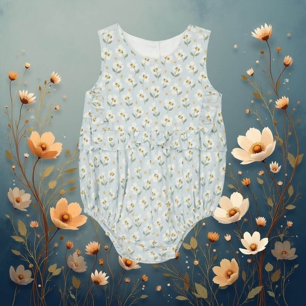 Kokori Kids İlia Bebek Tulum | Doğal, Yumuşak ve Şık Tasarım