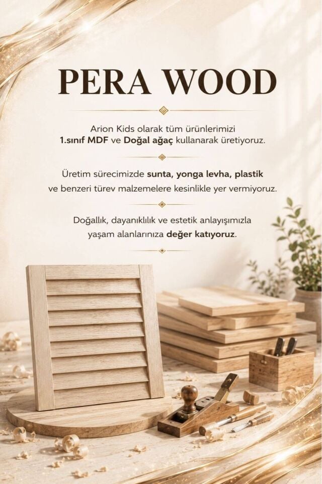 Pera Wood 120’lik Başlık | MDF | Şık ve Dayanıklı Yatak Başlığı
