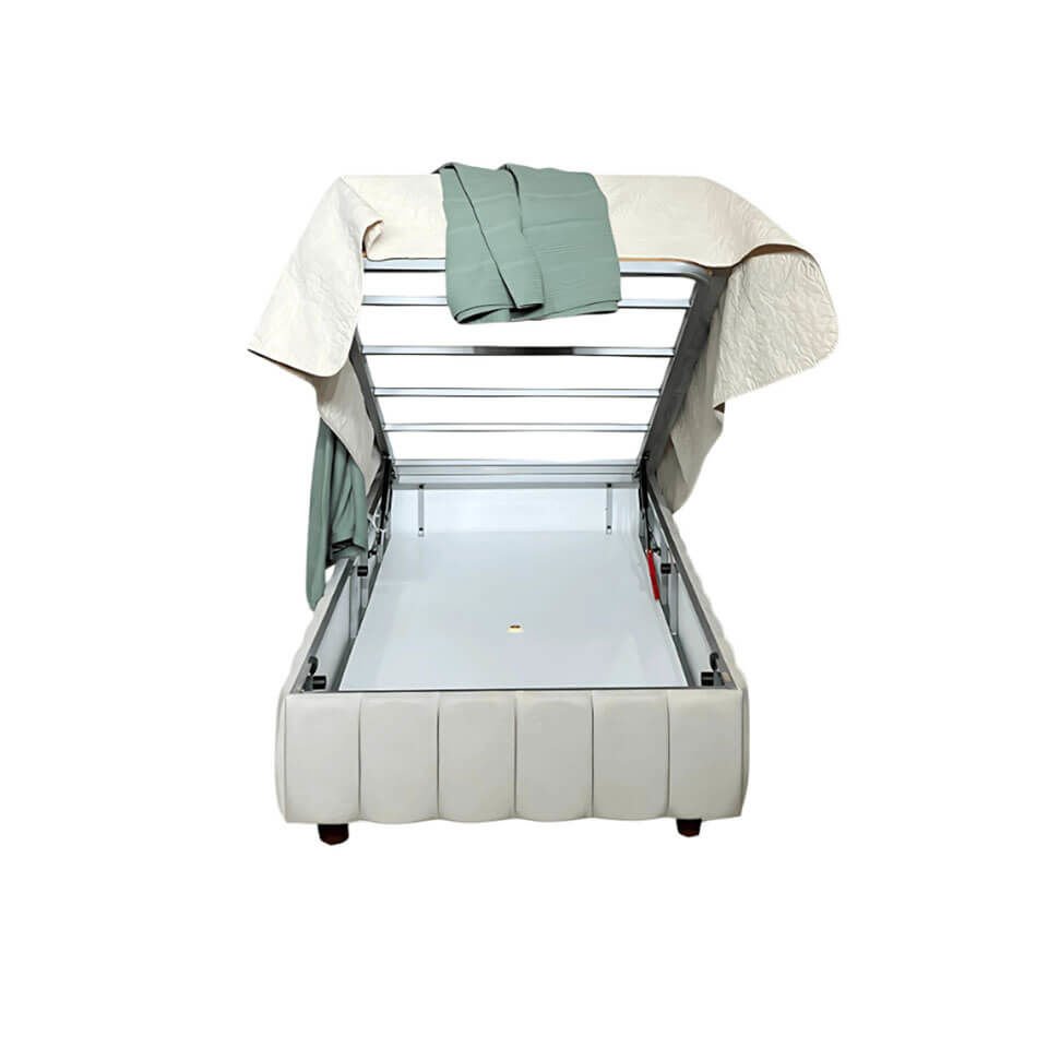 Nefes Baza Başlık Seti 120×200 | MDF Başlık | Klasik Baza | Şık ve Dayanıklı Genç Odası Yatak Takımı