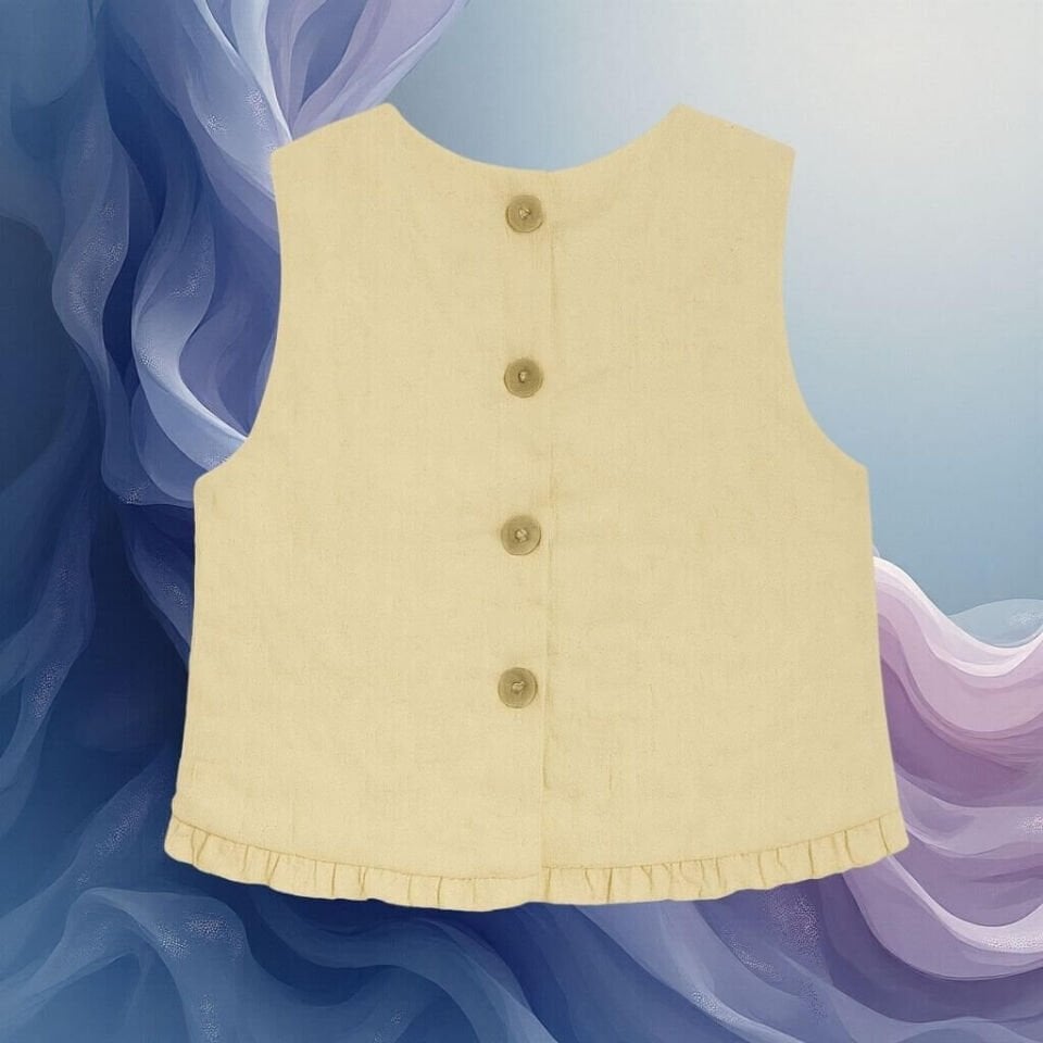 Kokori Kids Dilay Kız Çocuk Etek Bluz Set – Doğal Zarafet ve Günlük Şıklık