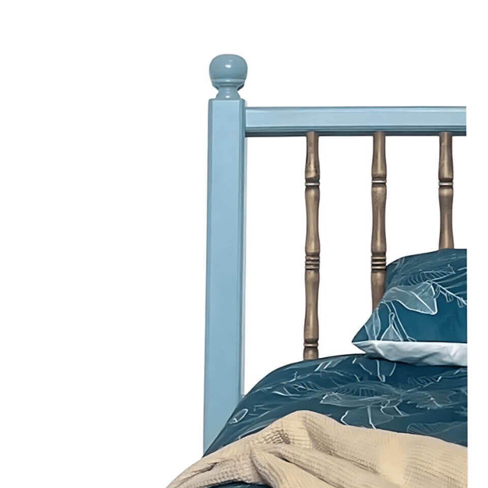 Mavi 120'lik Başlık | MDF | Şık ve Dayanıklı Yatak Başlığı