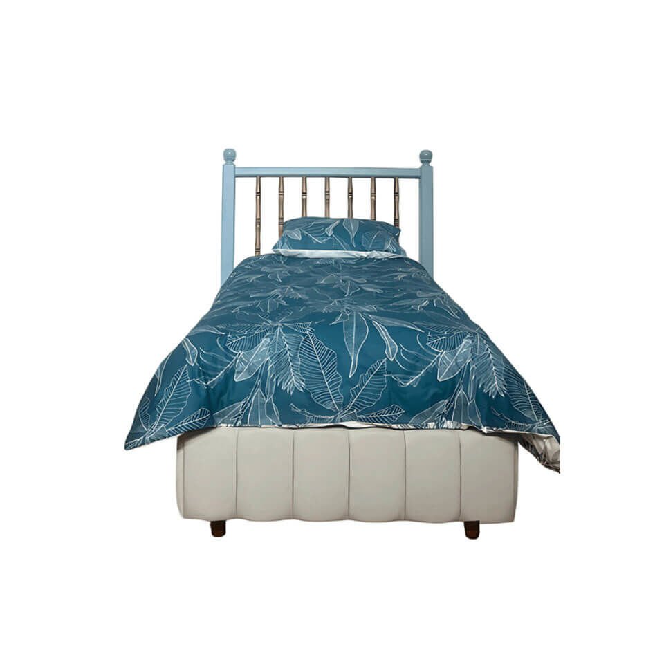 Mavi 120'lik Başlık | MDF | Şık ve Dayanıklı Yatak Başlığı