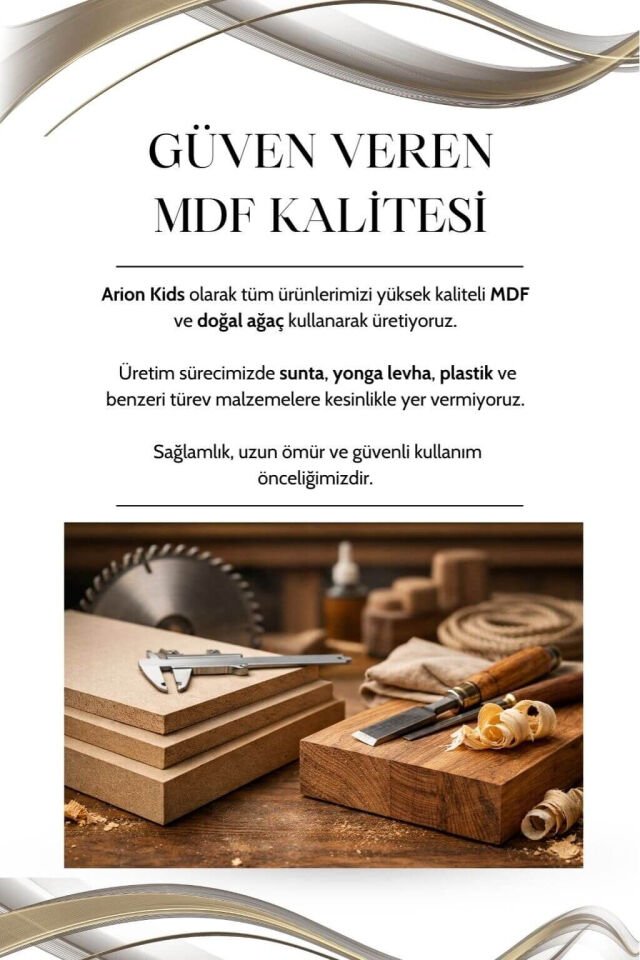 Alin 3 Kapaklı Çekmeceli Dolap | MDF Gövde | Ağaç Ayaklar | Geniş ve Şık Genç Odası Dolabı