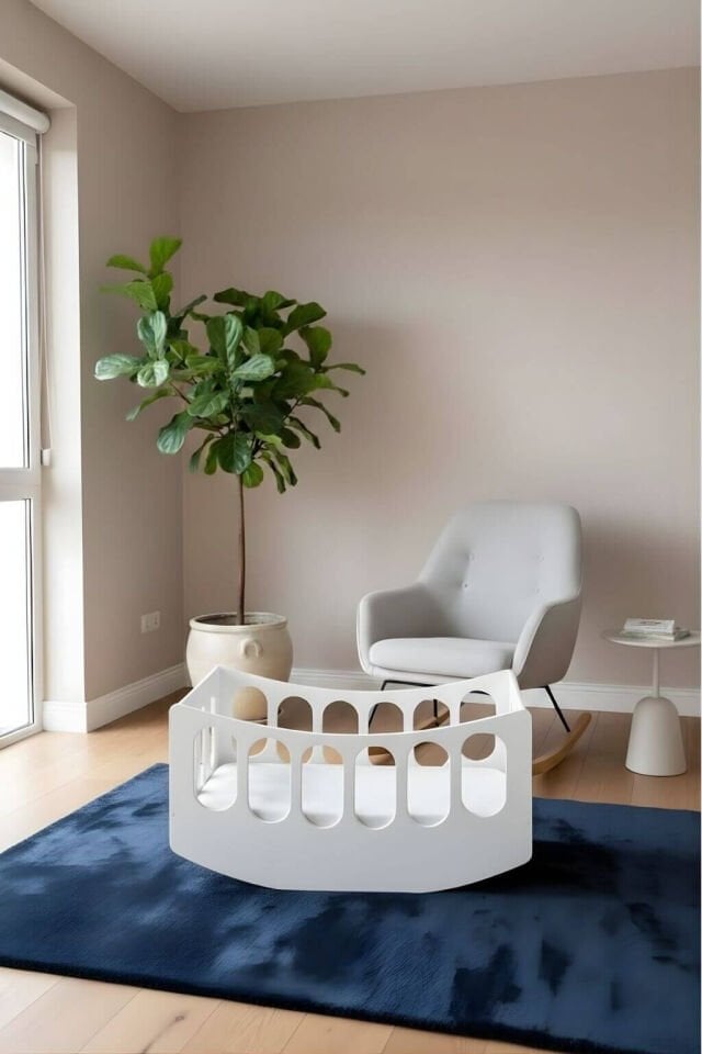 Arion Beşik & Şifonyer İkilisi – MDF Şifonyer-Ahşap Beşik Lake Boyalı Üst Kısım REHAU Kapaklar ile Üstün Kalite