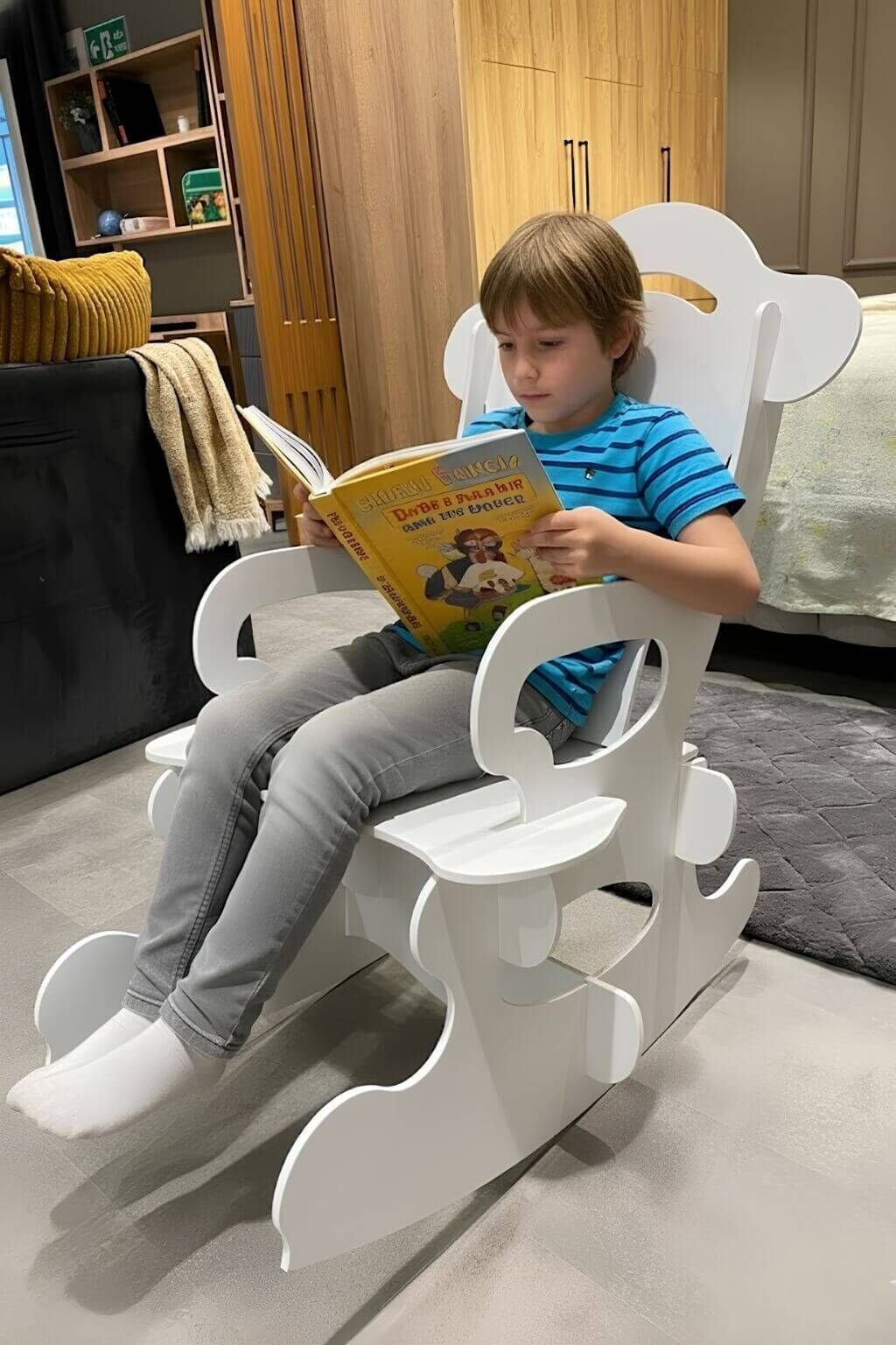 Arion Sallanabilir Sandalye | %100 MDF | Dayanıklı Çocuk Sandalyesi