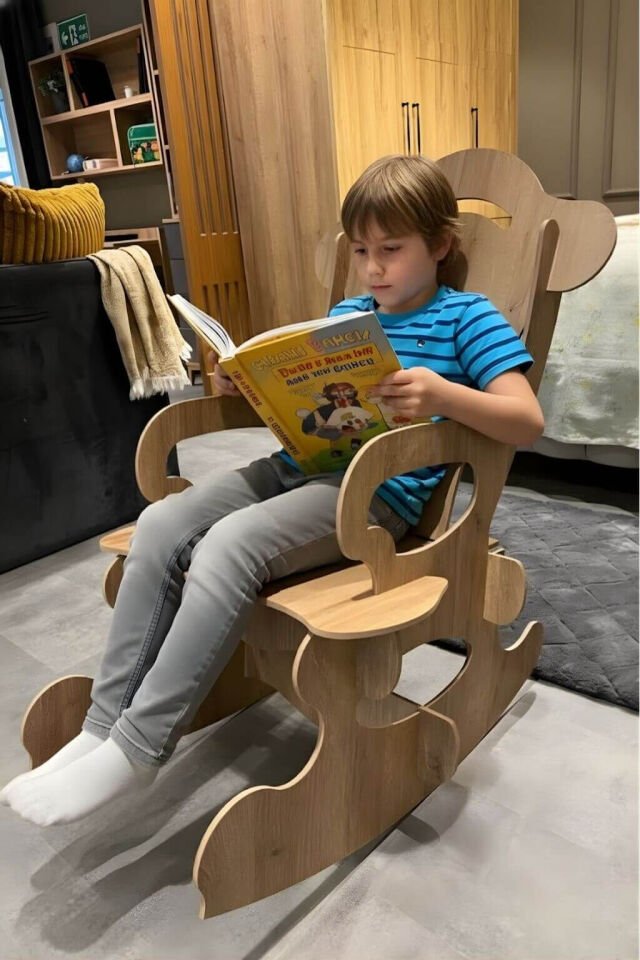 Arion Sallanabilir Sandalye | %100 MDF | Dayanıklı Çocuk Sandalyesi