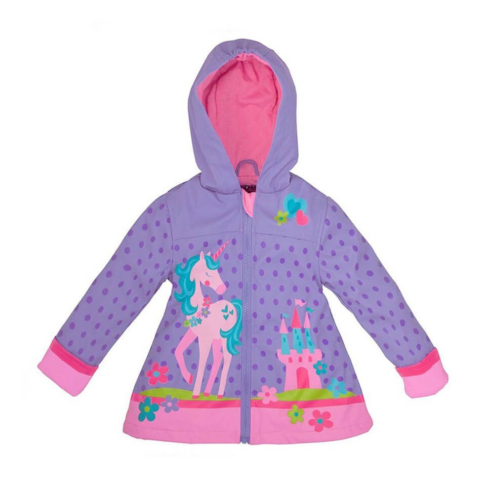 Stephen Joseph Yağmurluk – Unicorn | Renkli, Su Geçirmez ve Eğlenceli Tasarım