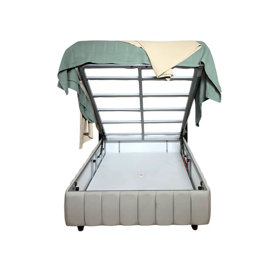 Alin 120 x 200 Baza Başlık Set | MDF Başlık | Klasik Baza | Rahat Kullanım ve Modern Görünüm