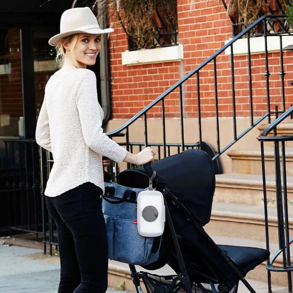 Grab&Go Mendil Kabı – Gri | Kompakt, Kullanışlı ve Modern Tasarım