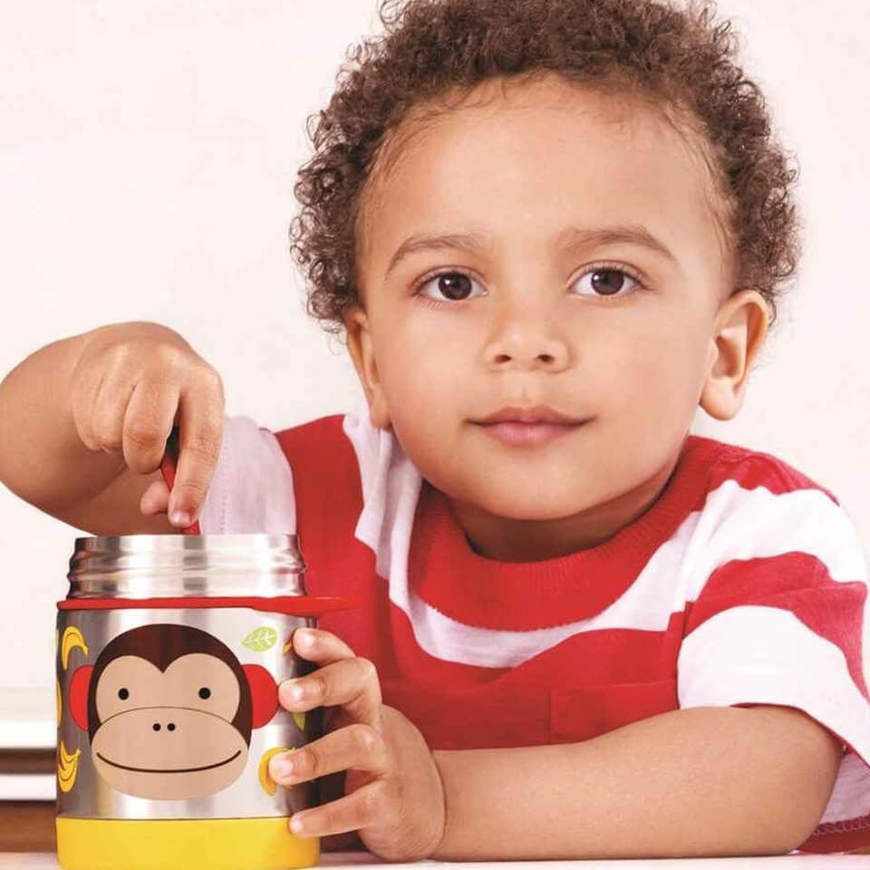 Zoo Paslanmaz Çelik Termos – Maymun | Dayanıklı, Sızdırmaz ve Eğlenceli Tasarım