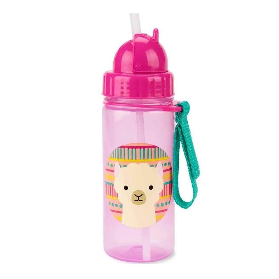 Zoo Pipetli Suluk – Lama | Yeni Model, Sevimli Tasarım ve Sızdırmaz Kapak