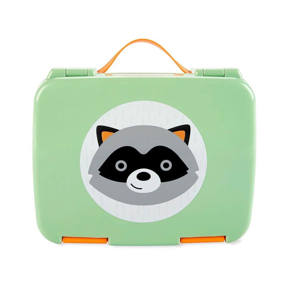 Zoo Bento Beslenme Kutusu – Rakun | Bölmeli, Sızdırmaz ve Sevimli Tasarım
