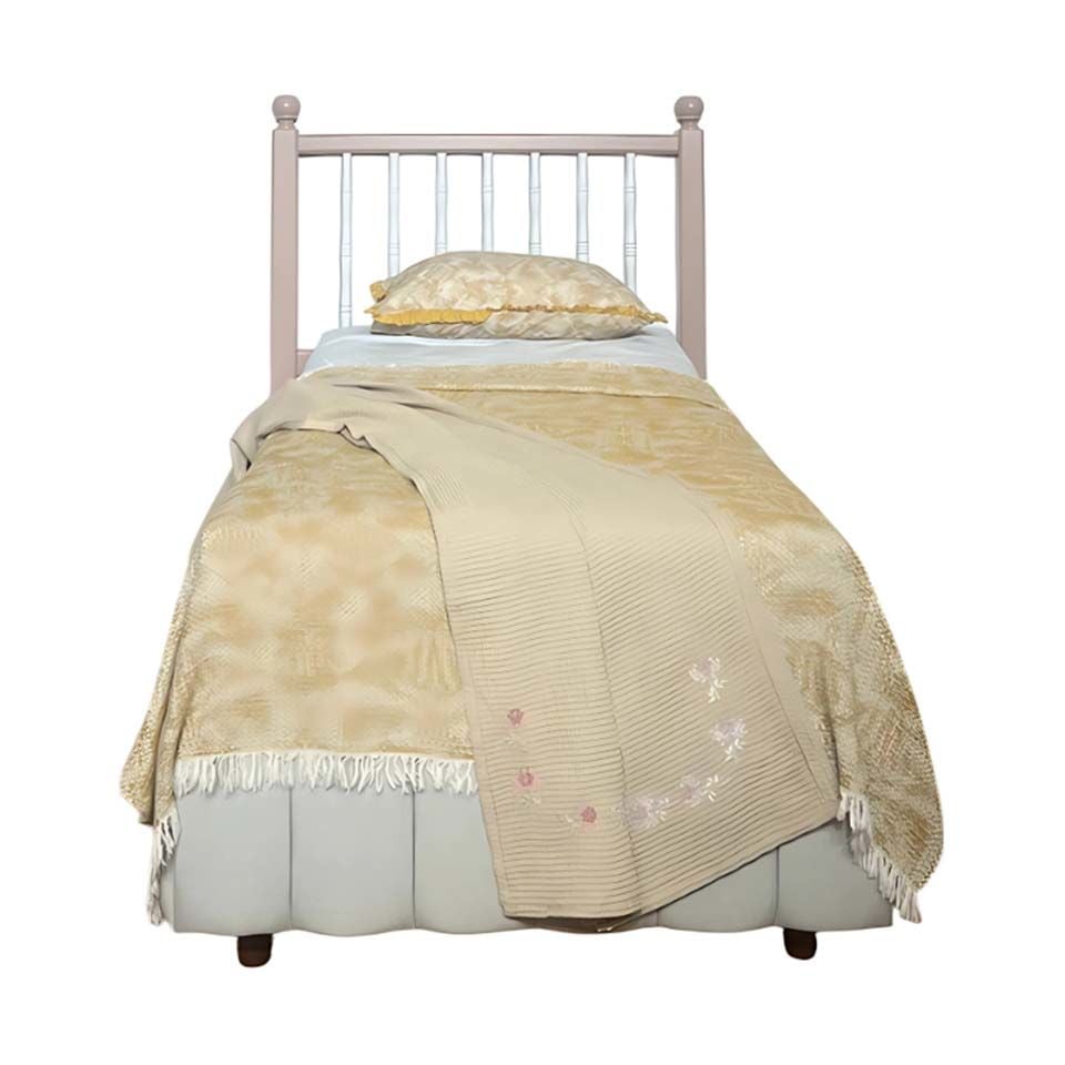 Masal Baza Başlık Set 100 Cm ×200 Cm | MDF Başlık | Klasik Baza | Şıklıkla Bütünleşen Fonksiyonellik