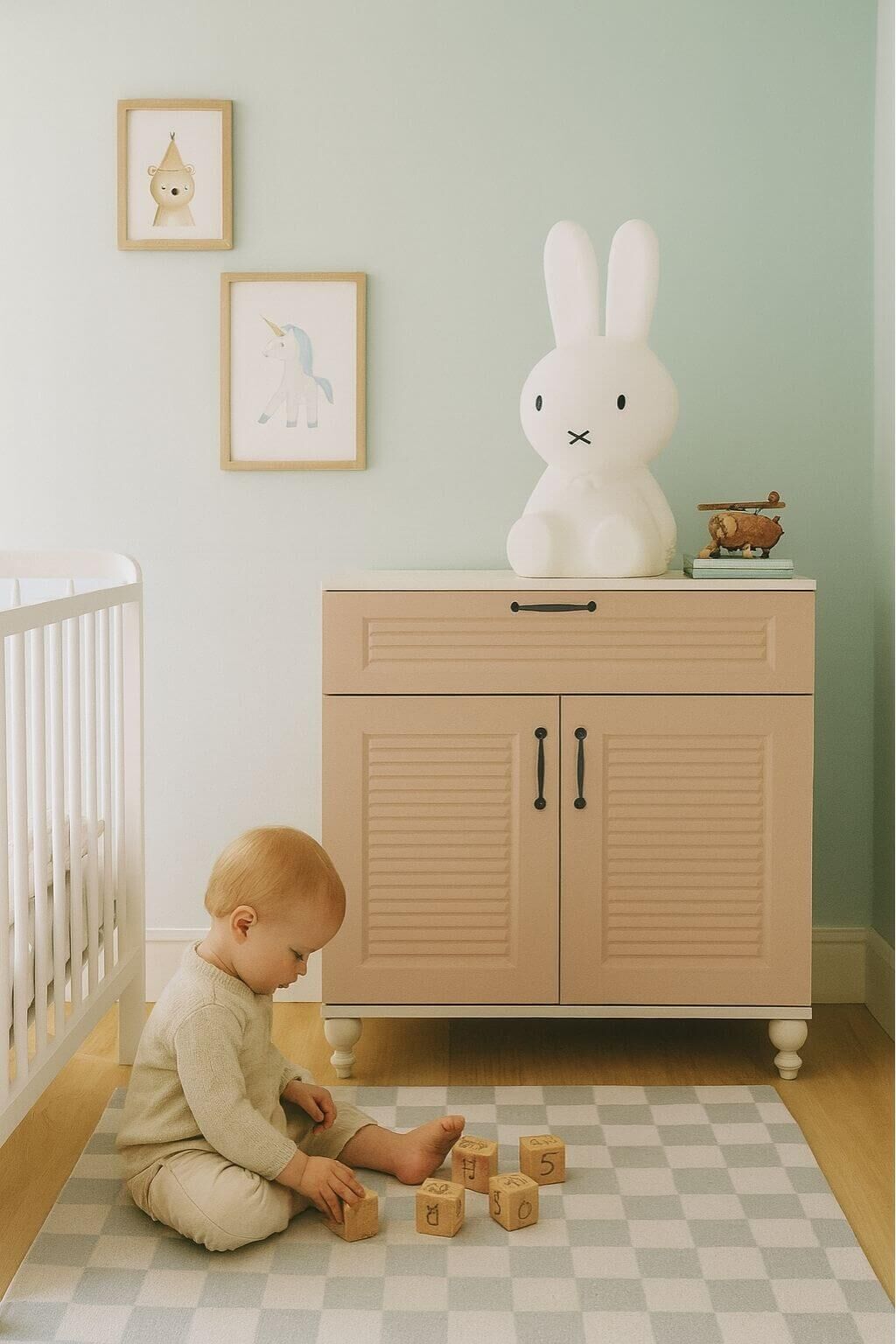 Masal Kapaklı Şifonyer | MDF Gövde | Ağaç Ayaklar | Zamansız Tasarım, Akıllı Depolama