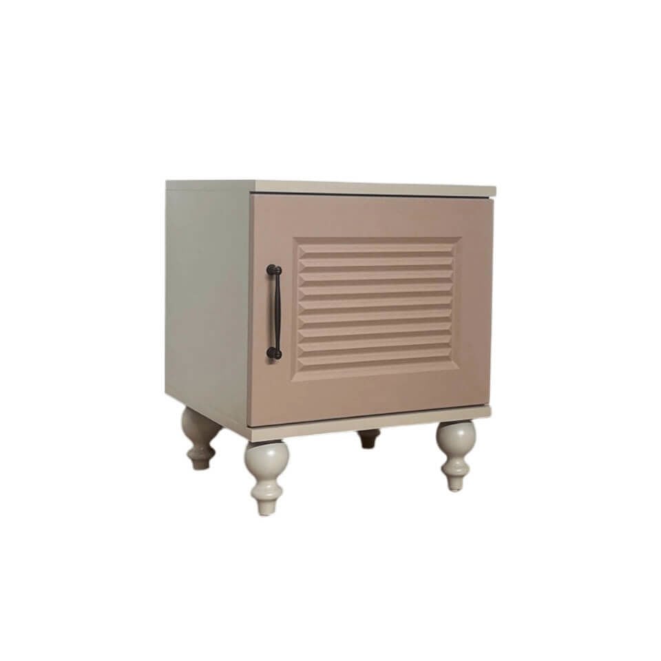 Masal Komodin | MDF Gövde | Ağaç Ayaklar | Dekoratif ve Fonksiyonel