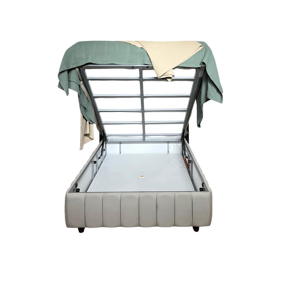 Sicilya Baza Başlık Set 120 Cm ×200 Cm | MDF Başlık | Klasik Baza | Modern ve Kullanışlı Tasarım