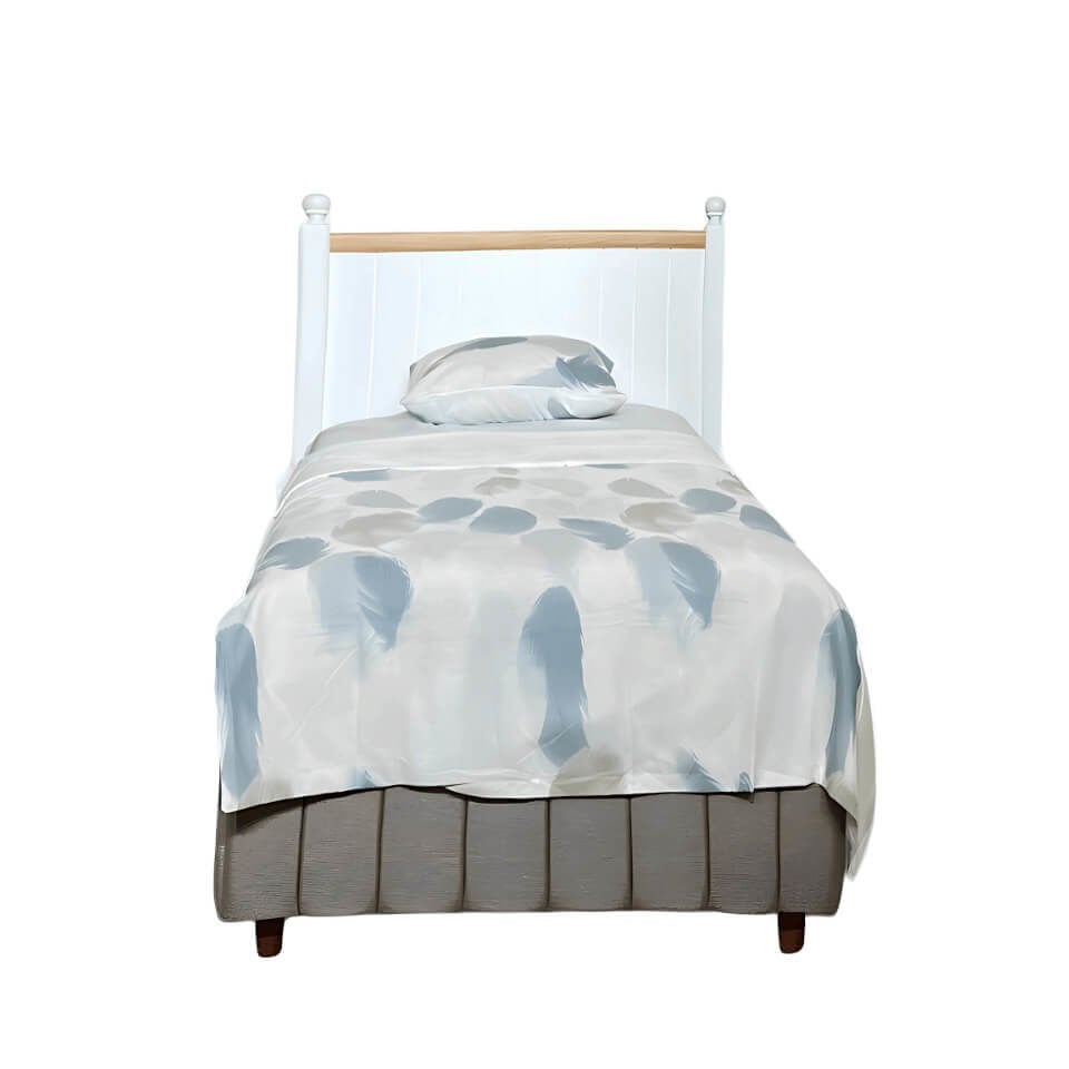 Sicilya Baza Başlık Set 120 Cm ×200 Cm | MDF Başlık | Klasik Baza | Modern ve Kullanışlı Tasarım