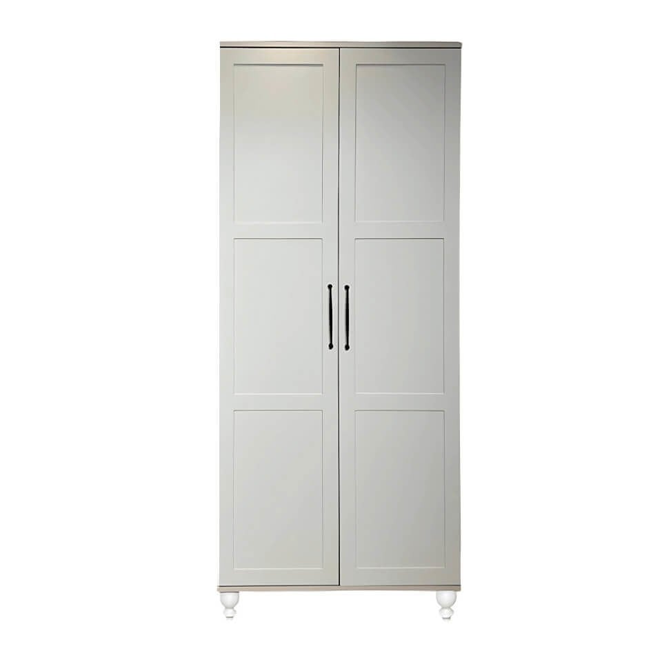 Alin 2 Kapaklı Dolap | MDF Gövde | Ağaç Ayaklar | Modern ve Kullanışlı Tasarım